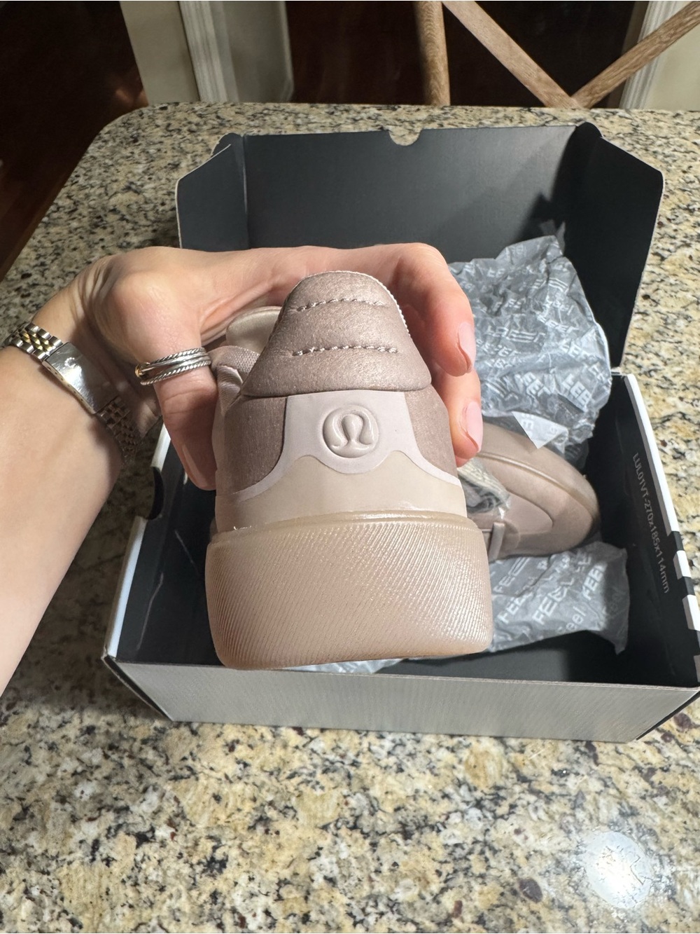 NWT Lululemon athletica Blush Pink Women's Low-Top Lace-Up W Cityverse Sneaker - Picture 7 of 10